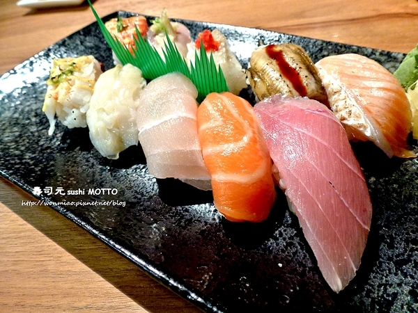 壽司元sushi MOTTO:【愛評網口碑體驗】夏天到了就是要海嗑涼涼的壽司才過癮呀~ ✿✿ 壽司元sushi MOTTO ✿✿