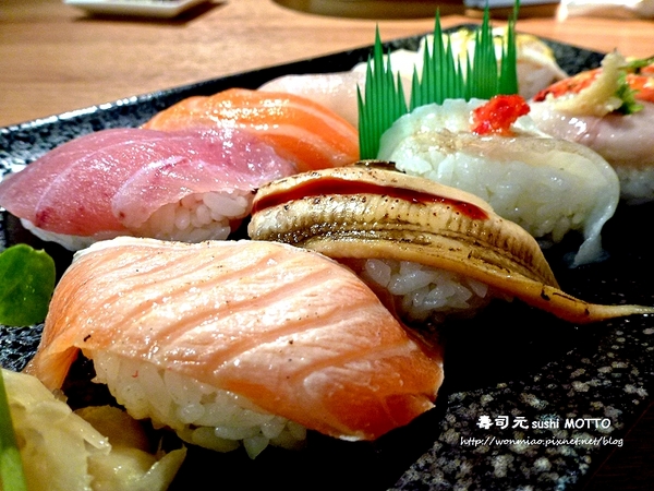 壽司元sushi MOTTO:【愛評網口碑體驗】夏天到了就是要海嗑涼涼的壽司才過癮呀~ ✿✿ 壽司元sushi MOTTO ✿✿