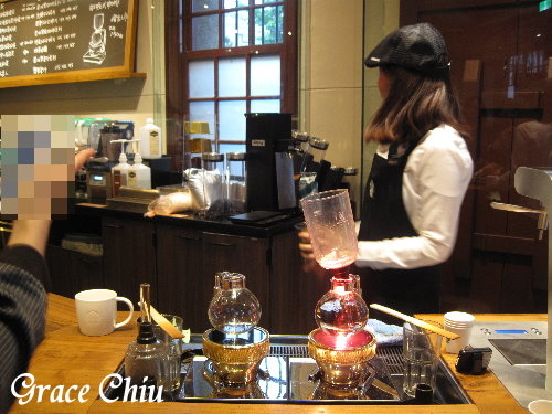 虹吸式咖啡~星巴克艋舺門市