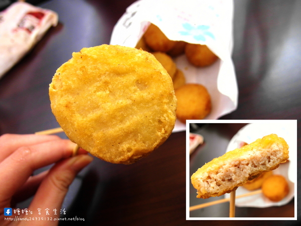 大福雞排(黎明店):〖台中│美食〗大福雞排 ❤ 香噴噴的雞腿排出爐!!鮮嫩又多汁,咬下去還會大噴汁!!還有炸冰淇淋也很特別,外脆內冰,爽口不油膩!!