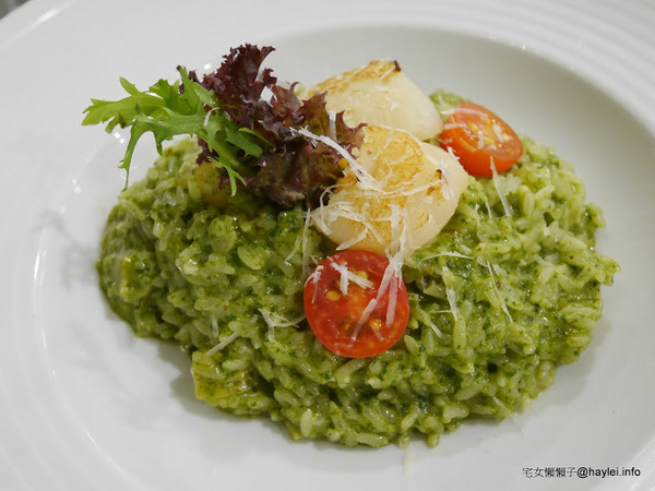 The Café By 想台中:台中適合聚餐聊天的優質複合式餐廳推薦-The Café By 想 冰滴咖啡 松子蘿勒鴨胸義大利麵 蘿勒蝦仁干貝燉飯 起司脆薯