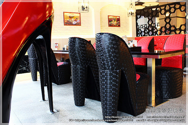 閨蜜創意廚房(高雄店)：【高雄】前金區。有巨型紅色高跟鞋坐鎮的《閨蜜。創義廚房》