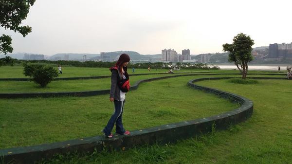 社子島島頭公園：【台北景點】社子島頭公園3D彩繪