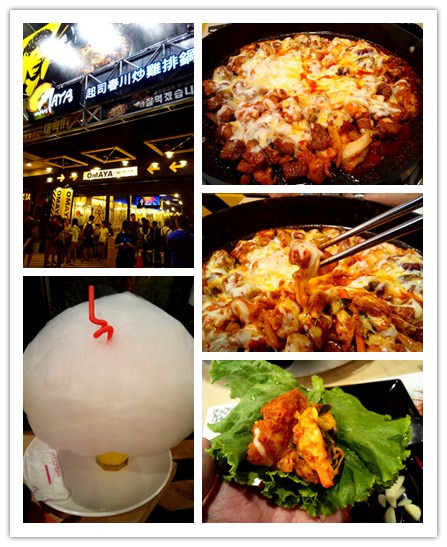 OMAYA春川炒雞(台南東門店)：☆口碑券No.7☆【臺南Ω東區】Omaya春川炒雞（東門店）。享用厚切牛排與辣炒雞排共譜的美味，再來杯萌萌棉花糖泡泡飲