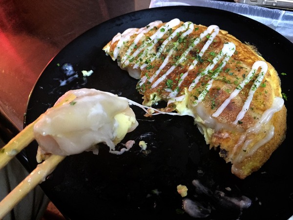 姑娘今晚不賣酒：[台南]晚餐限定 餃子大阪燒 創意新滋味 姑娘今晚不賣酒 餃子お好み焼き