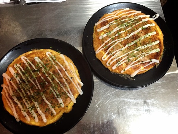 姑娘今晚不賣酒：[台南]晚餐限定 餃子大阪燒 創意新滋味 姑娘今晚不賣酒 餃子お好み焼き