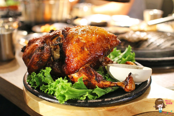 韓老大 韓式烤肉 海鮮九層塔 한으뜸：【食記】台北東區 韓老大한으뜸 海鮮九層塔 韓式料理 春川炒雞人參雞烤肉烤雞 打卡送韓國哈密瓜雪糕