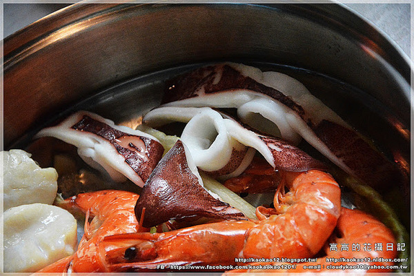 覓奇頂級料理 Michelin:【高雄】苓雅區。覓奇頂級料理 Michelin House 雙人海鮮蒸鍋《頂級和牛海鮮套餐》