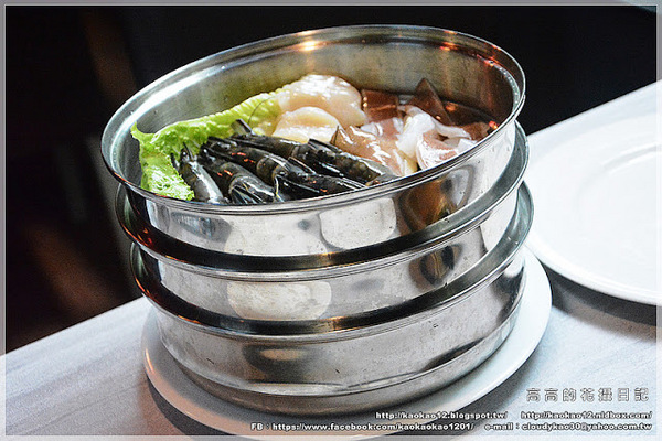 覓奇頂級料理 Michelin:【高雄】苓雅區。覓奇頂級料理 Michelin House 雙人海鮮蒸鍋《頂級和牛海鮮套餐》