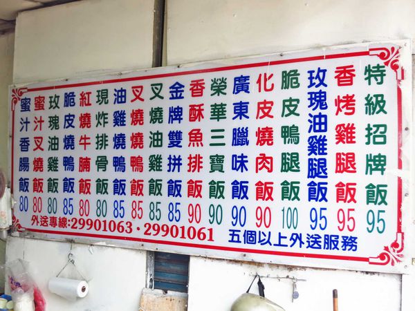 【新莊美食】榮華燒臘vs新鴨庄-三寶與巨無霸雞腿化成路便當店PK賽