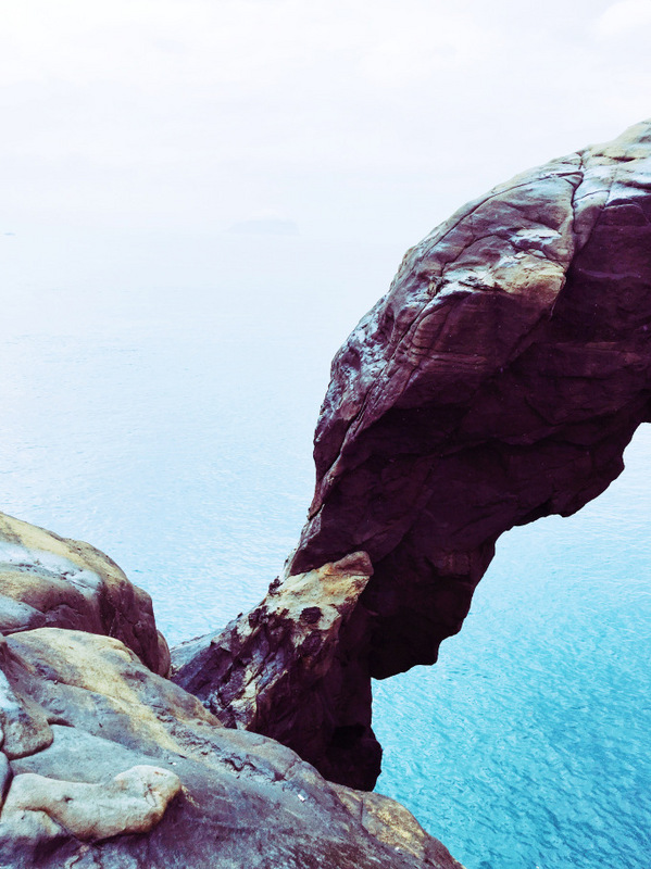 深澳番仔澳象鼻洞：象鼻岩｜瑞芳深澳海港小秘境｜來深澳絕不能錯過的阿華鯊魚羹