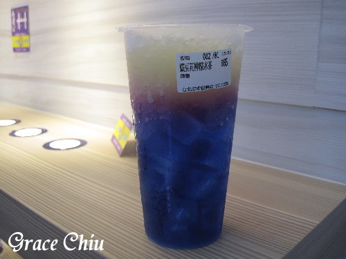 台灣雷夢 蝶豆花 忠孝復興站 台北蝶豆花