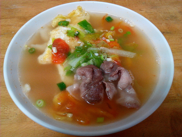 郭家小館：【臺南Ω麻豆區】郭家小館。大推清淡又好吃的蕃茄貓耳朵