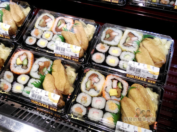 全聯全興店14-壽司區-壽司便當