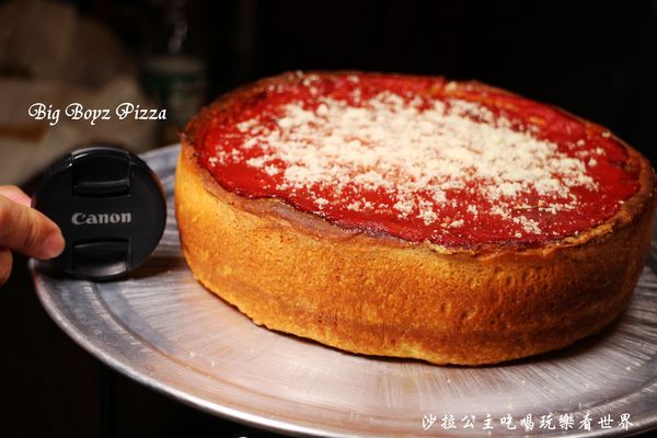 Big Boyz Pizza：他不是蛋糕.他是披薩『Big Boyz Pizza』捷運南京復興站美式餐廳/深盤披薩