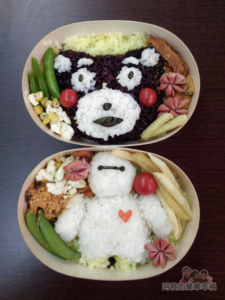 菇菇茶米館10-創意五色米飯糰-完成