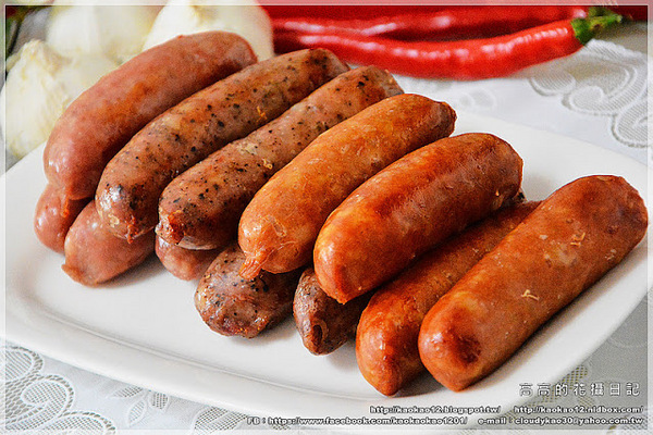 永山食品：【宅配】高雄 永山食品 永山香腸《原味、黑胡椒、辣味香腸。小羊腸香腸》