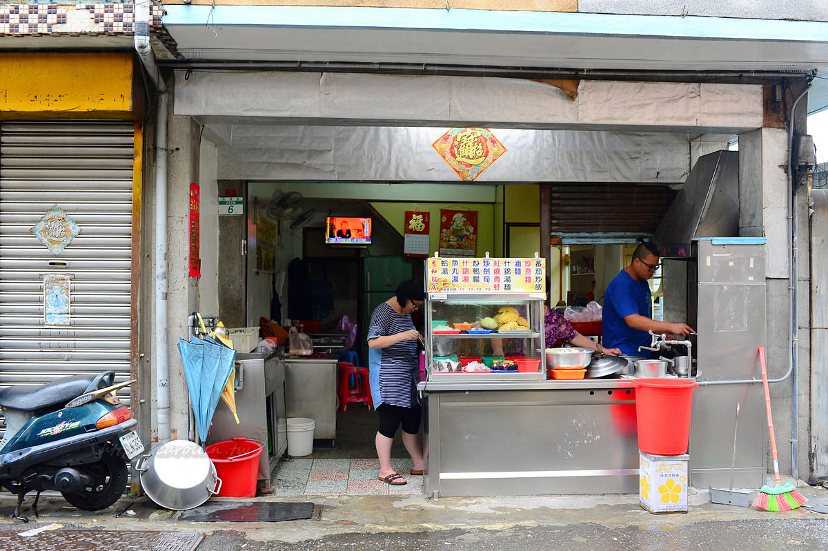 台南灣裡黃金商圈 忠和麵店