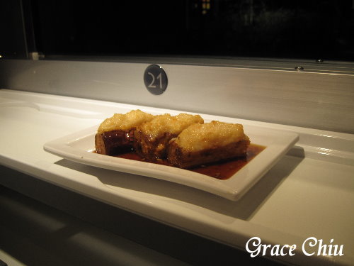 煎蝦膠釀茄子 点心道 點心道 爭鮮 台北港式 台北平價港式 台北好吃港式 台北好吃港點