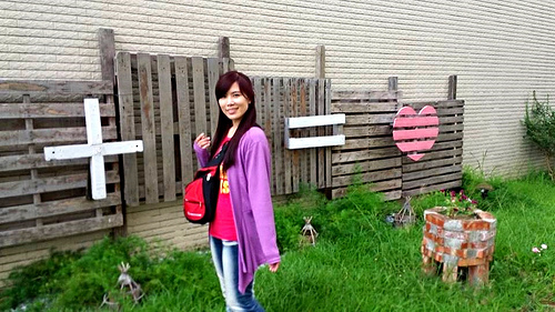 麻豆興農社區的LOVE園地：【台南景點】麻豆興農社區的LOVE園地~下一站幸福的開始♕✙♚＝❤