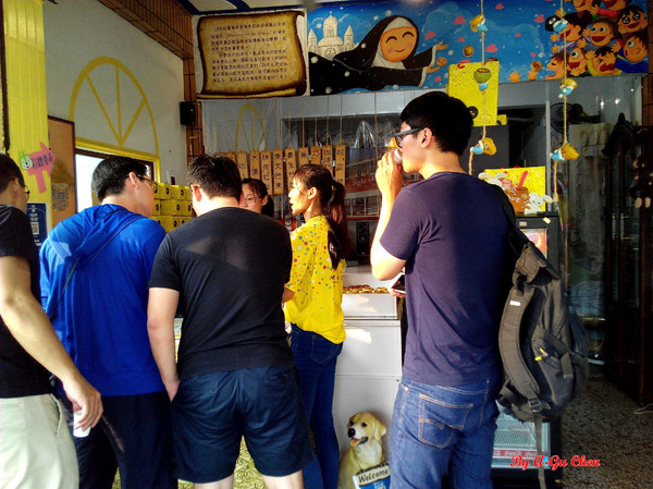 虎山雷創意蛋塔:【臺南Ω仁德區】虎山雷創意蛋塔。不加一滴水的各口味創意蛋塔與限量版牽絲起司塔