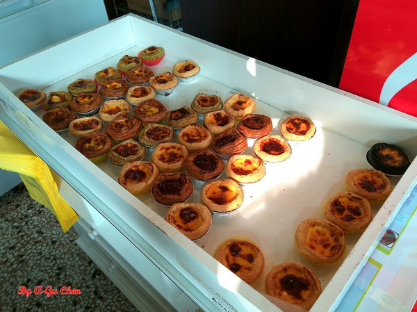 虎山雷創意蛋塔:【臺南Ω仁德區】虎山雷創意蛋塔。不加一滴水的各口味創意蛋塔與限量版牽絲起司塔