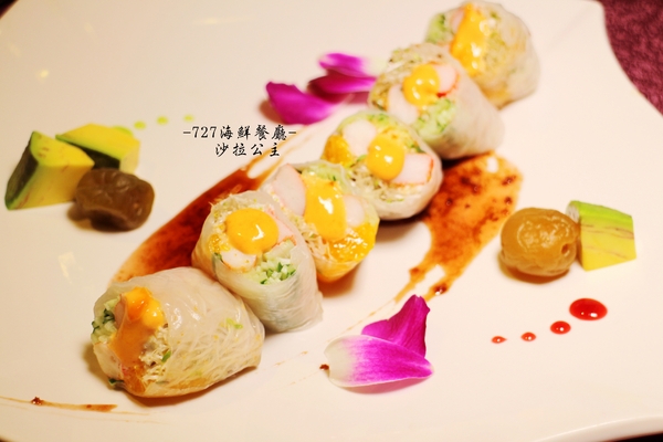 727海鮮餐廳(成功路店):夏天就要這樣吃.內湖『727海鮮餐廳』當季水果入菜健康又美味