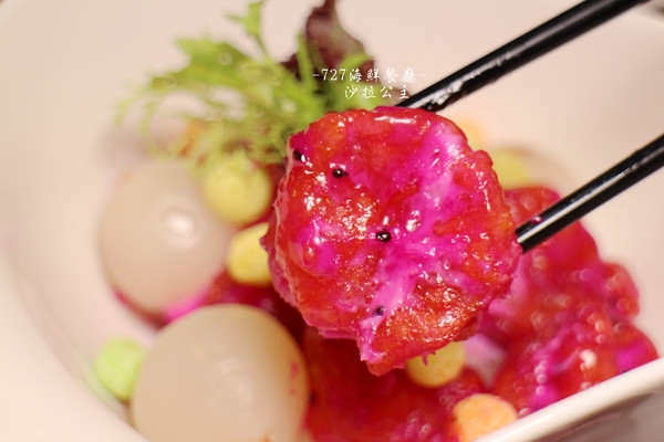 727海鮮餐廳(成功路店):夏天就要這樣吃.內湖『727海鮮餐廳』當季水果入菜健康又美味