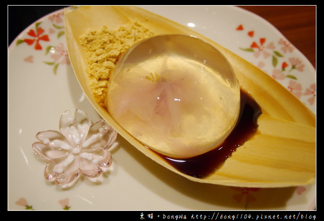 【新竹食記】竹北日式下午茶|櫻花水信玄餅|栗茶屋手作日式料理