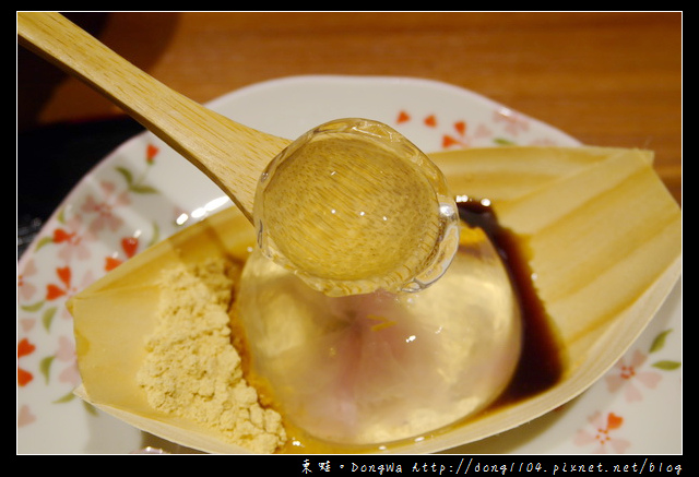 【新竹食記】竹北日式下午茶|櫻花水信玄餅|栗茶屋手作日式料理