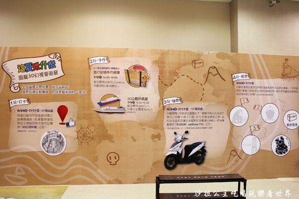 圖龍3D幻視藝術展:免費親子互動展覽/這夏玩什麼『圖龍3D幻視藝術展』新光三越站前店