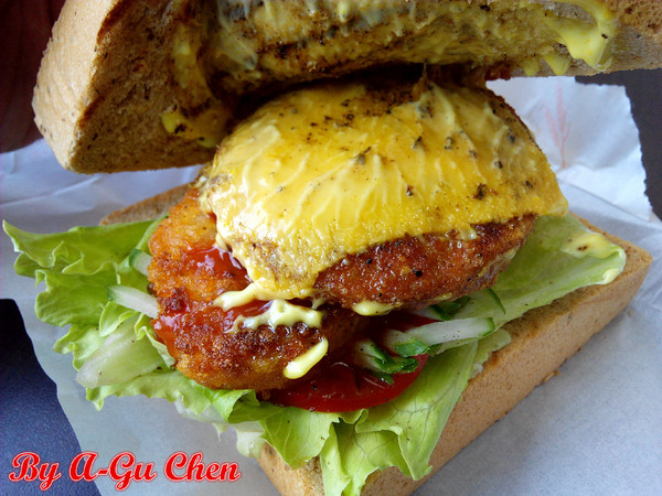 喬媽素食滷味：【臺南Ω善化區】喬媽素食滷味。必吃！超撐雙主菜帕尼尼！