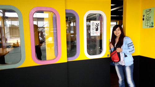 多內市集：桃園新景點~多肉市集&阿貓咖啡龍貓公車