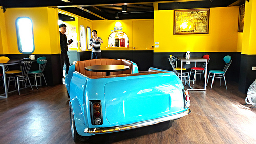 多內市集：桃園新景點~多肉市集&阿貓咖啡龍貓公車