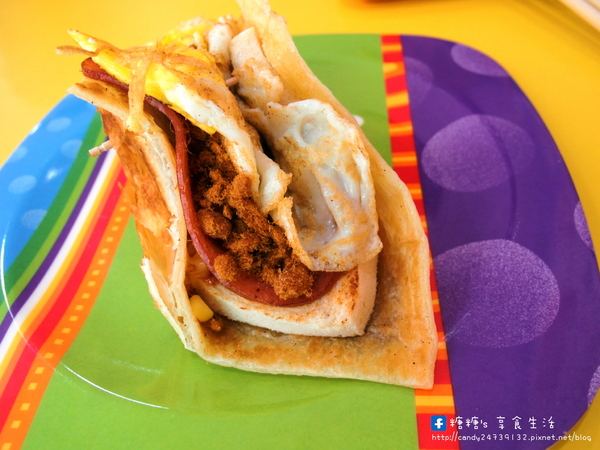 阿根早點(霧峰三元店)：〖台中│美食〗阿根早點霧峰三元店 ❤ 除了招牌蛋餅外，還有獨創的酥盒、乳酪餅及早午餐，餐點更加多樣化!!