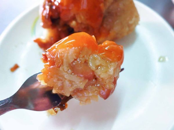 【蘆洲美食】台南口味碗糕-軟Q夠味的碗糕與肉粽