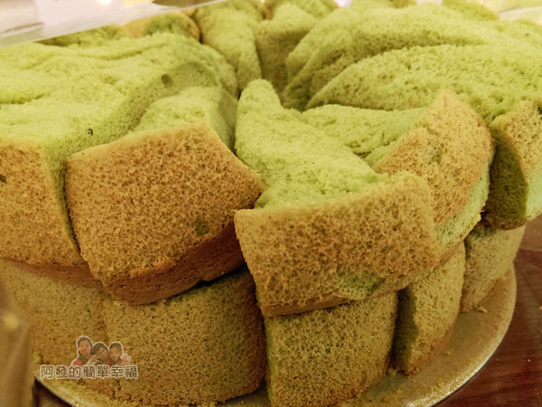 竹北-春上布丁蛋糕13-試吃區-抹茶蛋糕