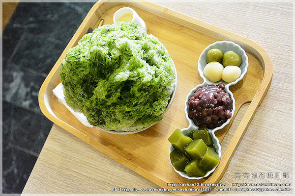 冰屋:【高雄】前鎮區。冰屋 小山園宇治金時 鐵觀音刨冰 冰屋聖代