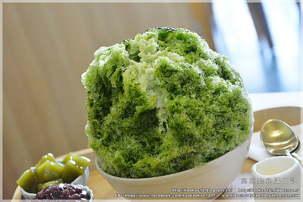 冰屋:【高雄】前鎮區。冰屋 小山園宇治金時 鐵觀音刨冰 冰屋聖代