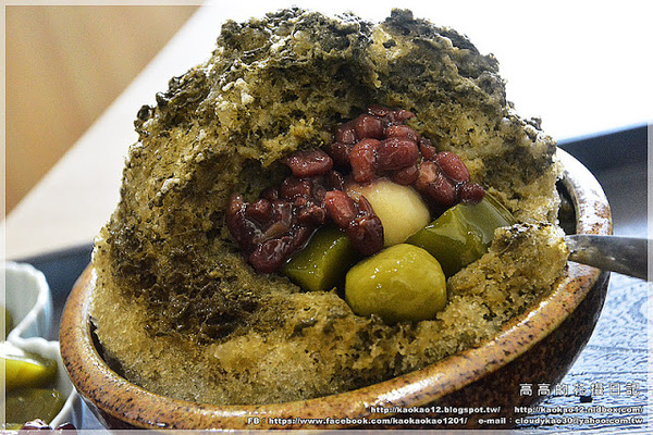 冰屋:【高雄】前鎮區。冰屋 小山園宇治金時 鐵觀音刨冰 冰屋聖代