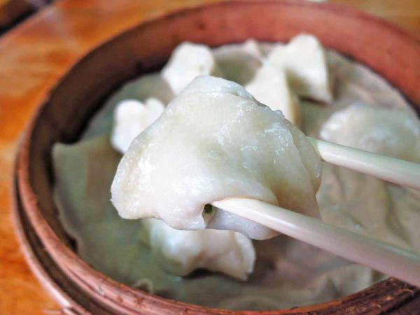 【台北美食】社子市場蒸餃-現桿現包現蒸的蒸餃