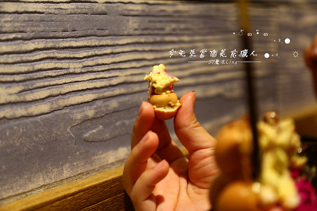 Senza Fine 夏妃創意餐飲：[台中♥逢甲夜市]Senza Fine 夏妃創意餐飲。雞蛋仔*手工義式冰淇淋(愛評體驗團)