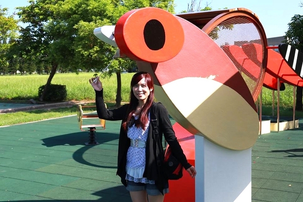 南故宮235新樂園:【嘉義景點】235新樂園~哇~可愛動物找童心,黑琵滑梯&諸羅蛙堡及藍腹鷴之家遊樂設施,三種保育類生物一次樂遊玩個夠