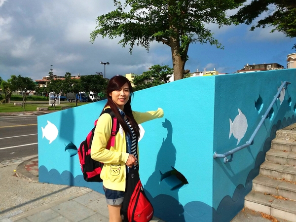 嘉義布袋港3D海底大彩繪：【嘉義景點】嘉義布袋港3D海底大彩繪