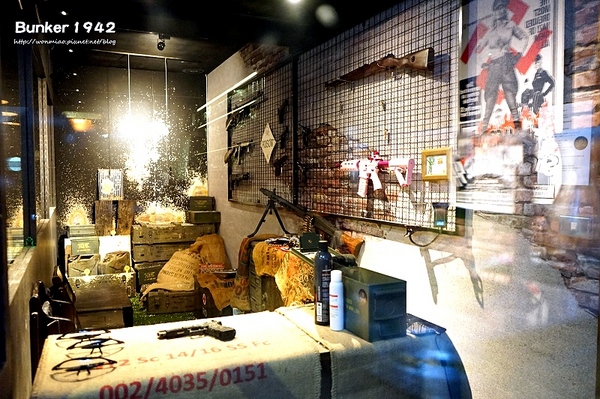 Bunker 1942:【忠孝敦化餐酒館 推薦】以二戰時期為主題又有超酷射擊場! ✿✿ Bunker 1942 ✿✿ (完整菜單/酒單)