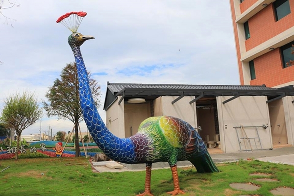 小班長的家 花園宴會廳：【彰化景點】彰化埔鹽小班長的家~國際宴會廳/邱比特花園/親子出遊，以大自然為教室的立體彩繪小學堂