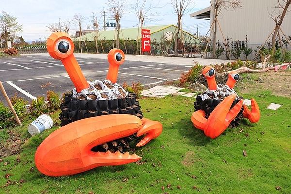 小班長的家 花園宴會廳：【彰化景點】彰化埔鹽小班長的家~國際宴會廳/邱比特花園/親子出遊，以大自然為教室的立體彩繪小學堂