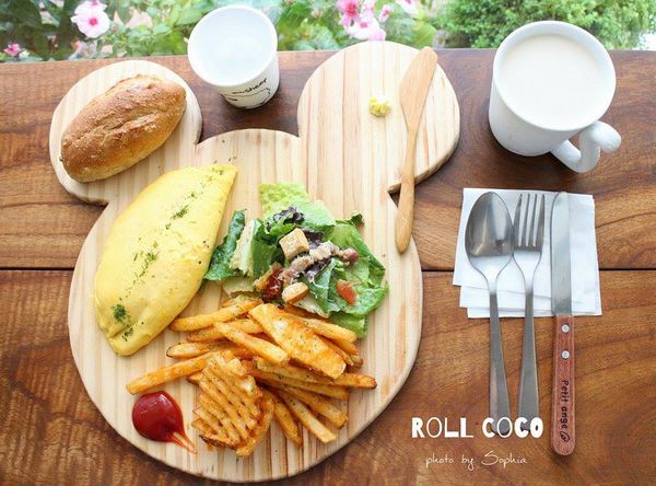 火腿玉米起司歐姆蛋