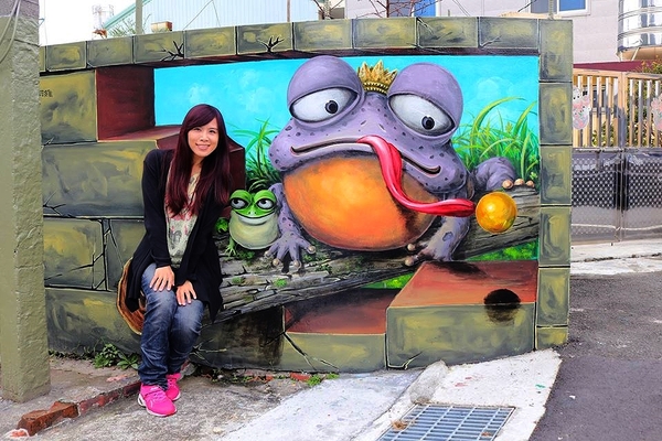 九房童話世界3D彩繪村:【台中景點】『台中石岡九房里童話世界3D彩繪』-又多了一個可以盡情拍照的景點囉”笑”果十足,一起融入石岡九房童話世界的3D彩繪世界裡吧