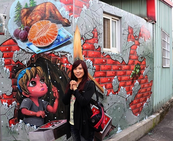 九房童話世界3D彩繪村:【台中景點】『台中石岡九房里童話世界3D彩繪』-又多了一個可以盡情拍照的景點囉”笑”果十足,一起融入石岡九房童話世界的3D彩繪世界裡吧